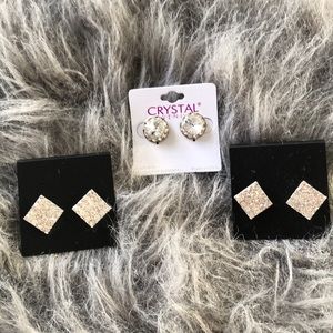 RHINESTONE EARRINGS